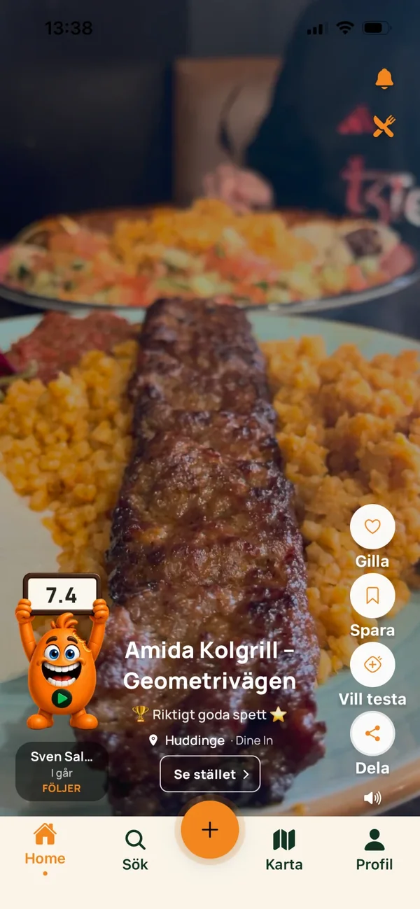 Bite från Amida Kolgrill i Mr Bite, BITE SCORE 7.4